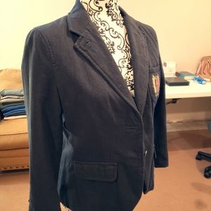 American Eagle Outfitters Womens Gray Tweed Blazer